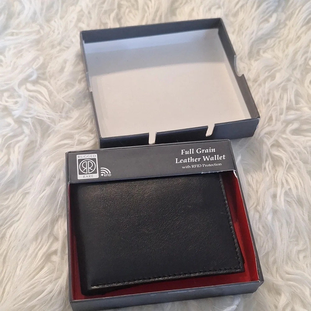 Rugged Rare Full Grain Leather Wallet